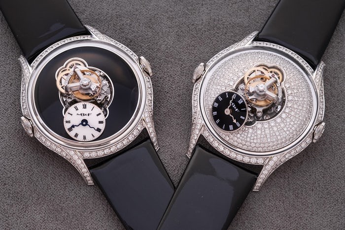 Like the models for men, the MB&F watches for women are also innovative and special.