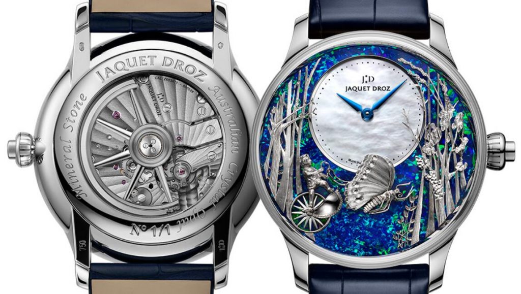 White Gold Jaquet Droz Duplication Watches