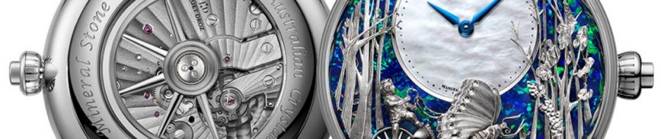 White Gold Jaquet Droz Duplication Watches