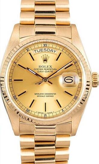 The gold Day-Date replica has been chosen by many Presidents.